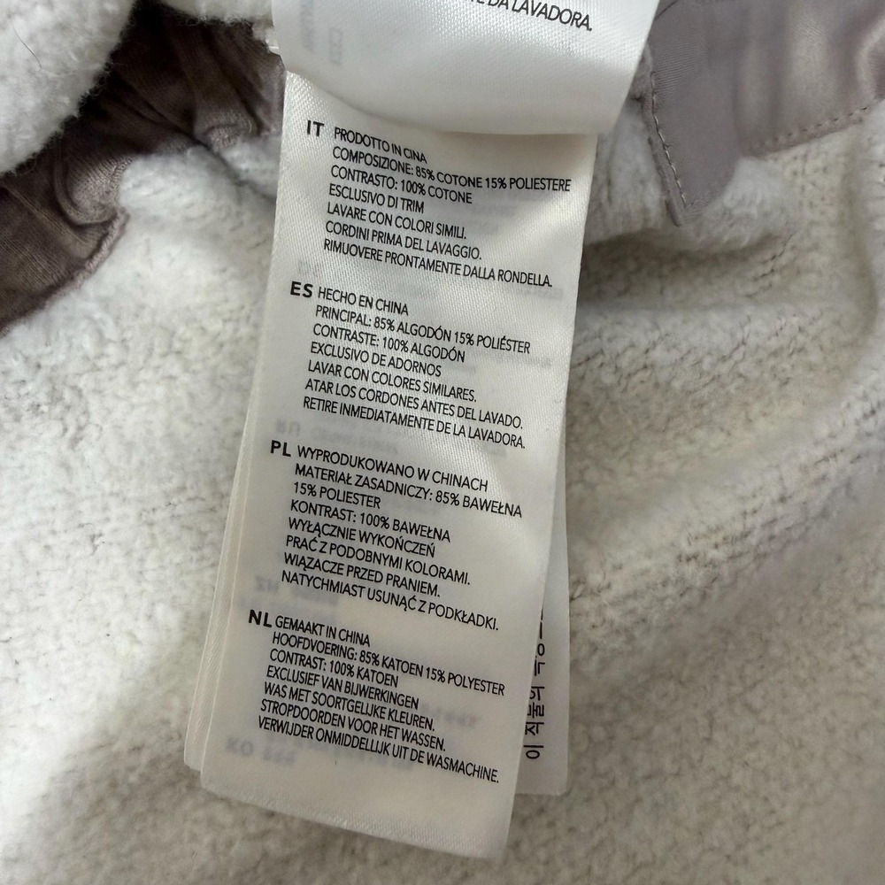 Varley Sweatshirt Women X-Large Beige Cavello Longline Fleece Turtleneck‎ Soft - Picture 13 of 13
